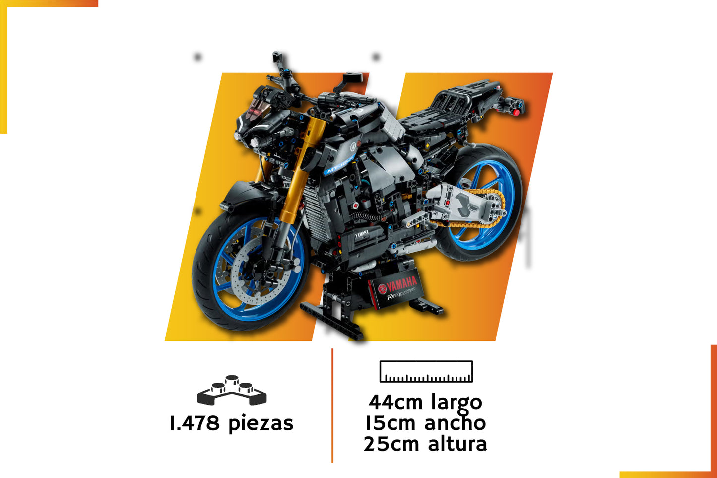 Building blocks | LEGO MT-10 | 1478 pieces
