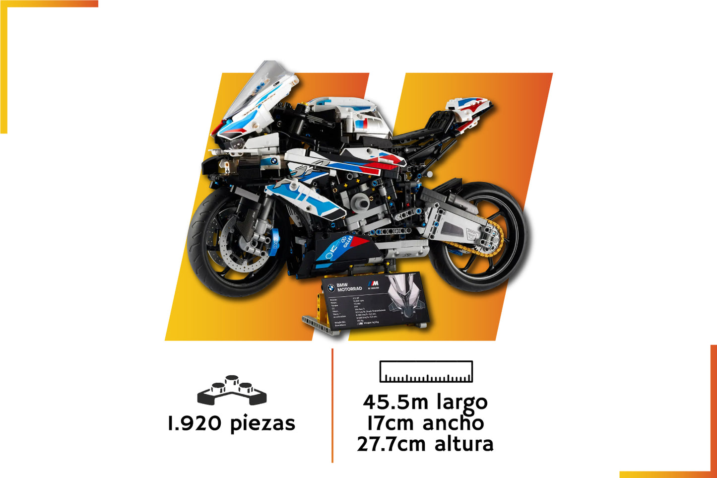 Building Blocks | LEGO BMW M1000RR | 1920 pieces