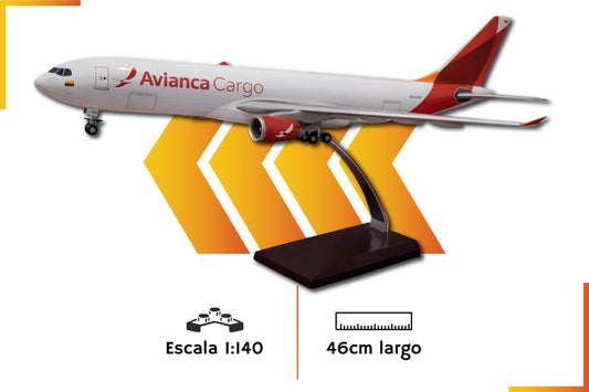 Airbus A330 Avianca Cargo | Scale 1:140 | 46 cm
