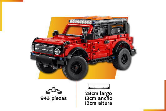 Building Blocks | Ford Bronco | 943 pieces