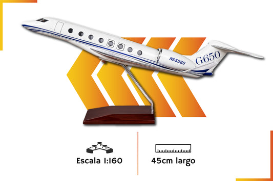 Gulfstream G650 ER | Scale 1:160 | 45 cm