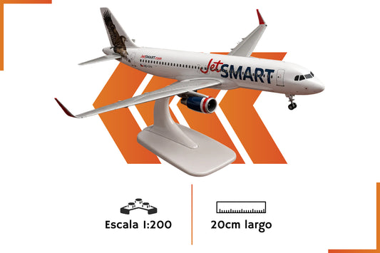 Airbus A320 JetSmart | Escala 1:200 | 20 cm