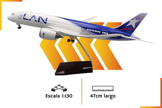 Boeing 787 LAN | Scale 1:130 | 47 cm