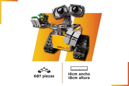 Building Blocks | Wall-E | 687 pieces