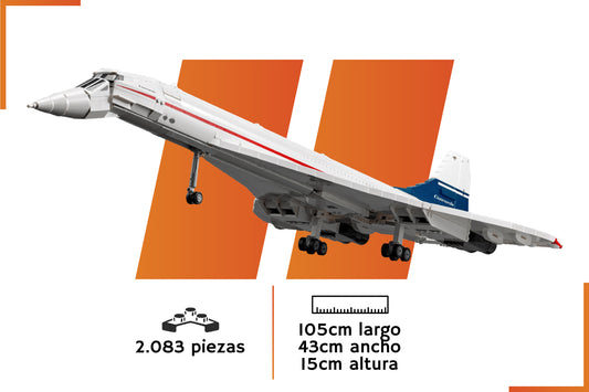 Bloques de construcción | Concorde | 2083 piezas
