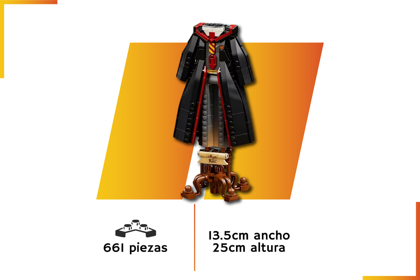 Bloques de construcción | Bata Mágica Harry Potter | 661 piezas