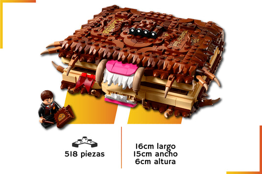 Bloques de construcción | Libro de Monstruos Mordelón Harry Potter | 518 piezas