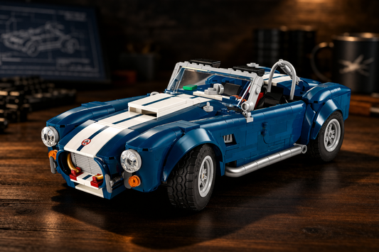 Bloques de construcción | LEGO Shelby Cobra | 1241 piezas