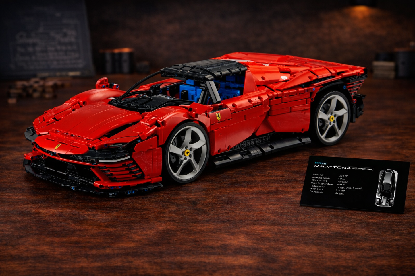 Bloques de construcción | LEGO Ferrari Daytona SP3 | 3778 piezas