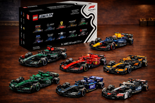 Bloques de construcción | LEGO F1 Colección x10 | 10 carros