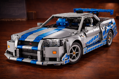 Bloques de construcción | LEGO Nissan Skyline GT34 Fast & Furious | 1410 piezas