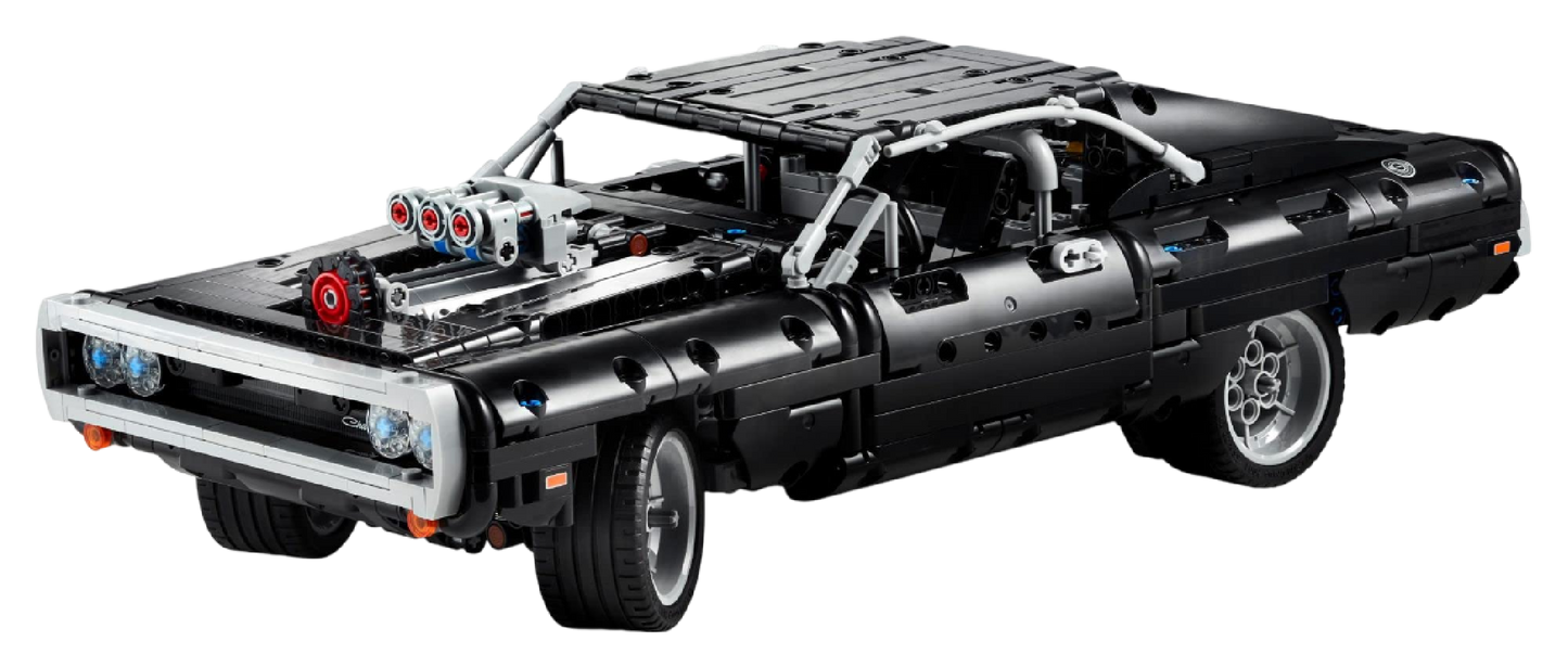 Bloques de construcción | LEGO Technic Dodge Charger Fast & Furious | 1077 piezas