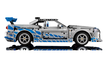 Bloques de construcción | LEGO Nissan Skyline GT34 Fast & Furious | 1410 piezas