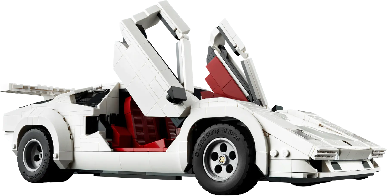 Bloques de construcción | LEGO Lamborghini Countach | 1506 piezas